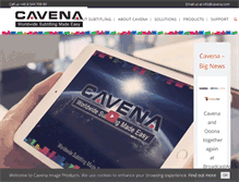 Tablet Screenshot of cavena.com